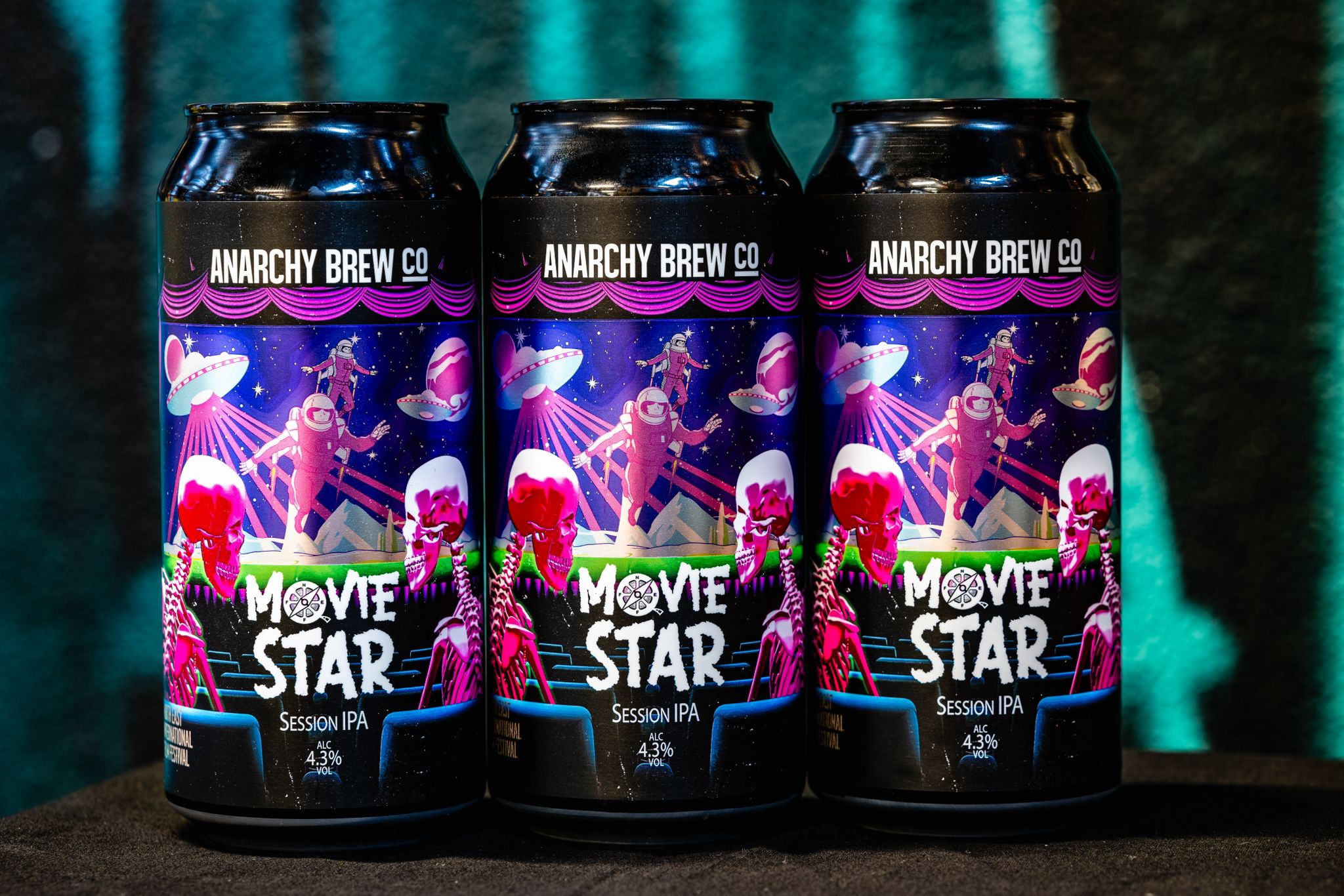 MOVIE STAR 4.3% - IPA - Anarchy Brew Co.