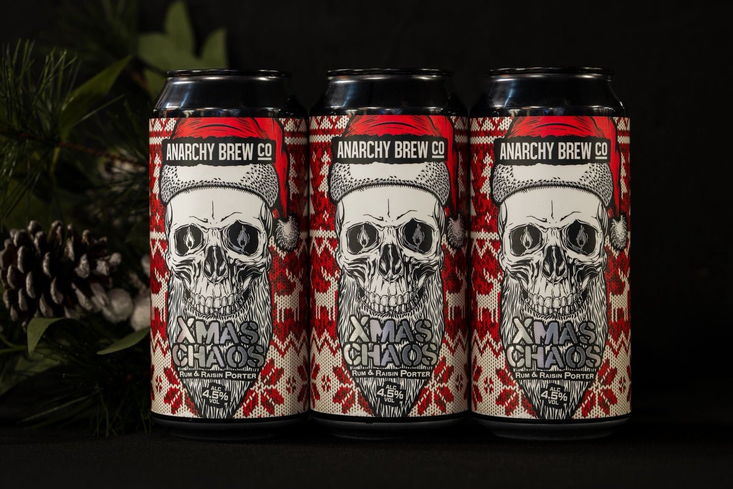 X-MAS CHAOS! - 4.5% Rum & Raisin Porter (6 pack)